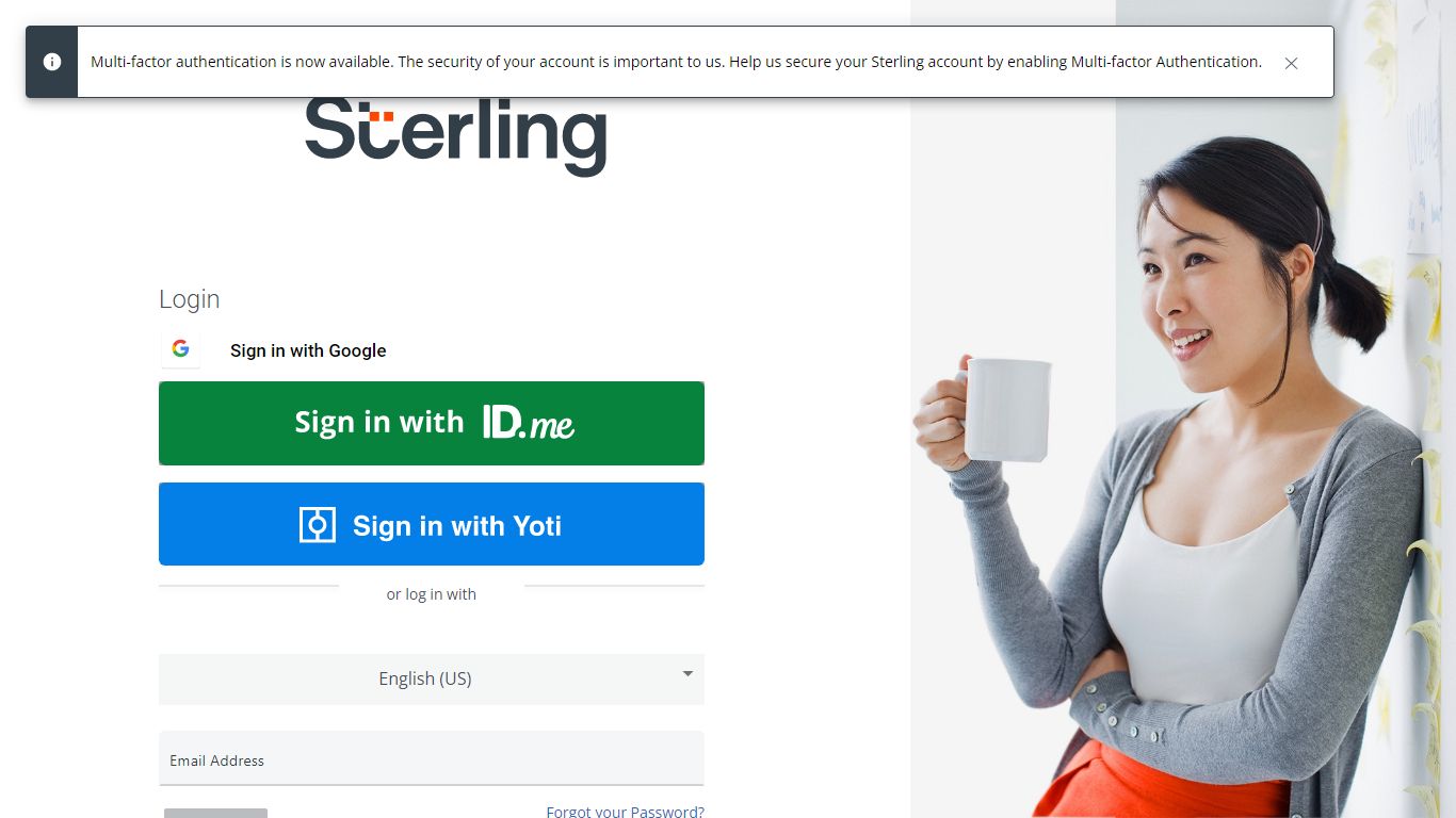 Login | Sterling